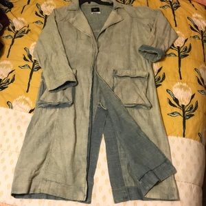 BDG cotton denim duster